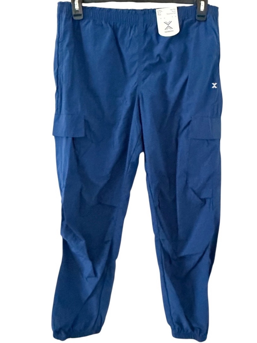 Xersion Little & Big Kid Girls High Rise Cinched Active Cargo Pant 2XL NWT